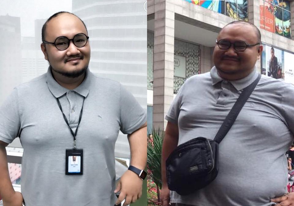 Kenny Goi lost 21kg in 65 days with Premier Clinic Weight Loss Program