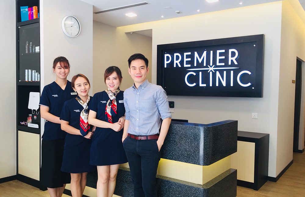 Premier Clinic Bangsar reception